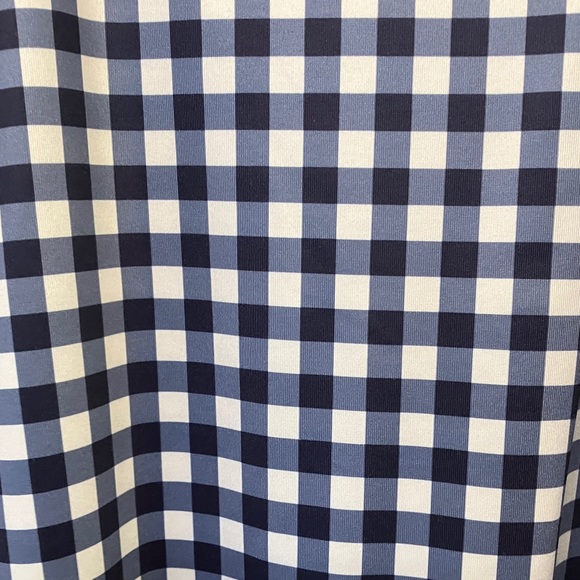 J. Crew Navy and White Gingham Tennis/Sport Dress with Built in White Shorts - Picture 8 of 10
